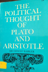 The political thought of Plato and Aristotle