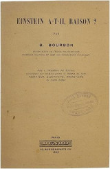 Einstein a-t-il raison?