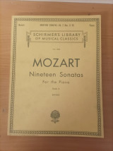 Mozart Nineteen Sonatas for the Piano book ll