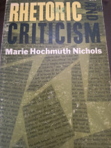 Rhetoric criticism