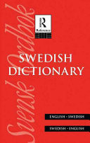 Svensk ordbok
