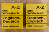 A Z Mini Worterbuch English Deutsch