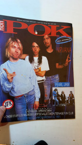 Περιοδικό Ροκ Νο 162 Μάρτιος 1992 Nirvana Pearl Jam Kurt Cobain Εξώφυλλο