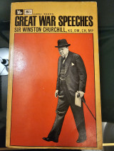 Great War Speeches - Sir Winston Churchill