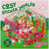 Cosy sticker worlds: Village vibes
