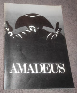 Θεατρικό Πρόγραμμα - Amadeus Θεατρική περίοδος 1984-1985 Ντενίση Φέρτης