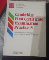 Cambridge First Certificate Examination Practice 5
