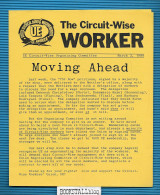 The Circuit-Wise Worker Mar. 3 1988 : United Electrical, Radio & Machine Workers of America – Moving Ahead