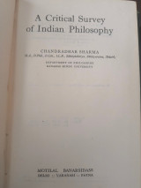 A Critical Survey of Indian Philosophy