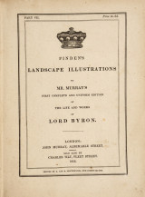 Finden's landscape illustrations to Mr. Murray's first complete and uniform edition of the life and works of Lord Byron (partVII 1832)