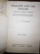 England and the English, a book for foreign students