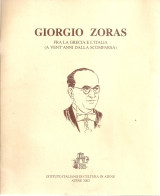 Giorgio Zoras fra la Grecia e l'Italia
