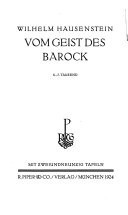 Vom Geist des Barock
