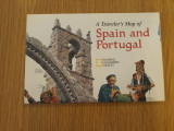 A traveler's map of Spain and Portugal