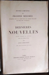 Dernières nouvelles - Prosper Mérimée