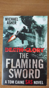 The flaming sword