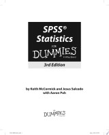 SPSS Statistics for Dummies