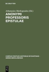 Anonymi professoris epistulae