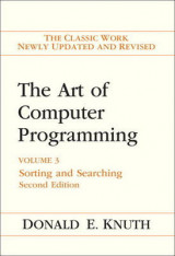 The Art of Computer Programming Vol. 3 Sorting and Searching