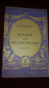 Racine et Shakespeare