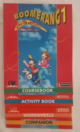 Boomerang 1 set (Course book + Activity + Wordwheels + Companion)