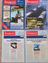 Περιοδικό Fermerci - 7,8/2023 9,10/2023 (2 τεύχη της ιταλικής έκδοσης) και 3 editorial της γερμανικής έκδοσης, επίσης από το έτος 2023