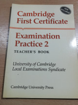Cambridge First certificate examination practice 2 teacher's book