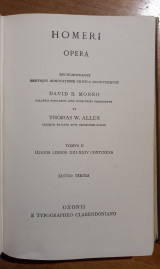 Homeri Opera Tomvs II Iliadis Libros xiii-xxiv Continens