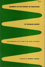 Elements of the Theory of Functions