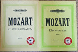 Mozart claviersonaten I & II (2 τόμοι) edition peters