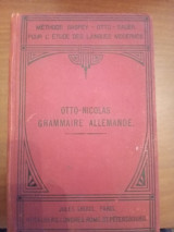 Methode gaspey-otto-sauer. Nouvelle grammaire allemande.