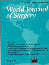 World Journal of Surgery, Volume 30, issue 2, February 2006