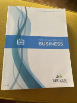 Becker Professional Education CPA Exam Review - Business V3. 0 Student Version Textbook