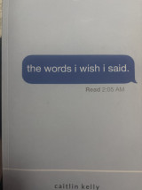 The words I wish I said.