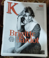 Brigitte Bardot (Μπριζίτ Μπαρντό) // Περιοδικό "Κ" Καθημερινή 588