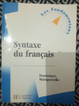 Syntaxe du francais