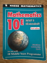 Mathematics 10E myp 5 (extended) third edition