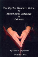 The Psychic Vampires Guide