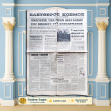Ελεύθερος Κόσμος (Αθήνα 17.3.1968 / έτος Β' φ. 508) Επανάσταση 1821 - αποκλεισμός ΕΔΑ και Παπανδρέου - Σχέδιο Συντάγματος