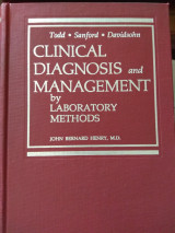 Clinical Diagnosis and Management by Laboratory Methods