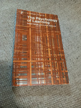 The Psychology of Learning