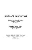Language in Behavior