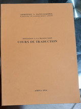 Initiation à la traduction Cours de traduction