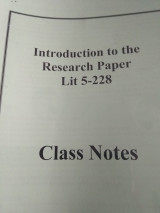 Introduction to the Research Paper