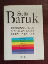 Dictionnaire de mathematiques elemantaires