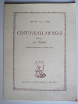 Centoventi arpeggi per chitarra dall'op.1