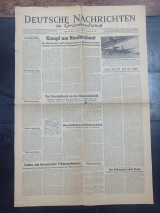 Εφημερίδα Deutsche Nachrichten für Griechenland, Αθήνα 3-10-1944