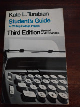 Student's guide for writing College Papers