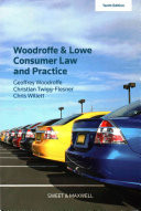 Woodroffe & Lowe Consumer Law and Practice