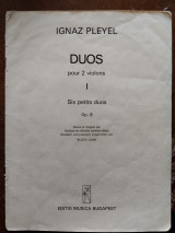Six violin duos Op.8